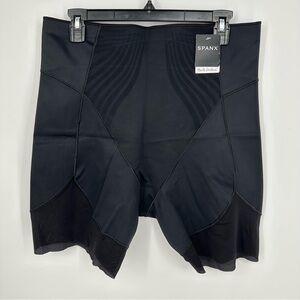 Spanx Haute Contour Athletic High Waist Bike Short Very Black Womens Size XL NWT